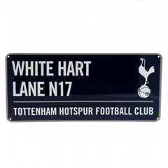 Tottenham plaat blauw 40 x 18 cm