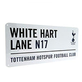 Tottenham plaat wit 40 x 18 cm