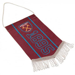 West Ham wimpel 16 x 10 cm