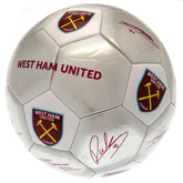West Ham bal handtekeningen zilver