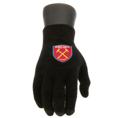 West Ham handschoenen Kinderen zwart