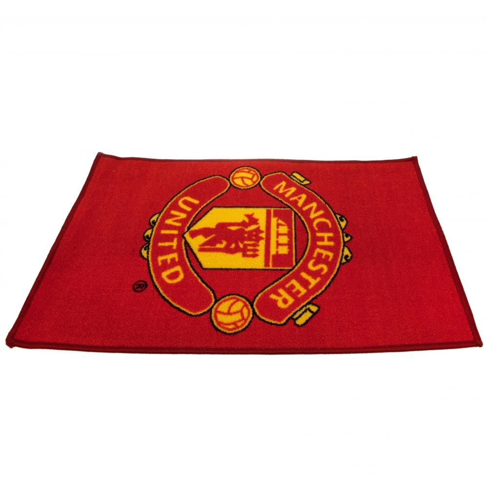 Logo tapijt Manchester United rouge