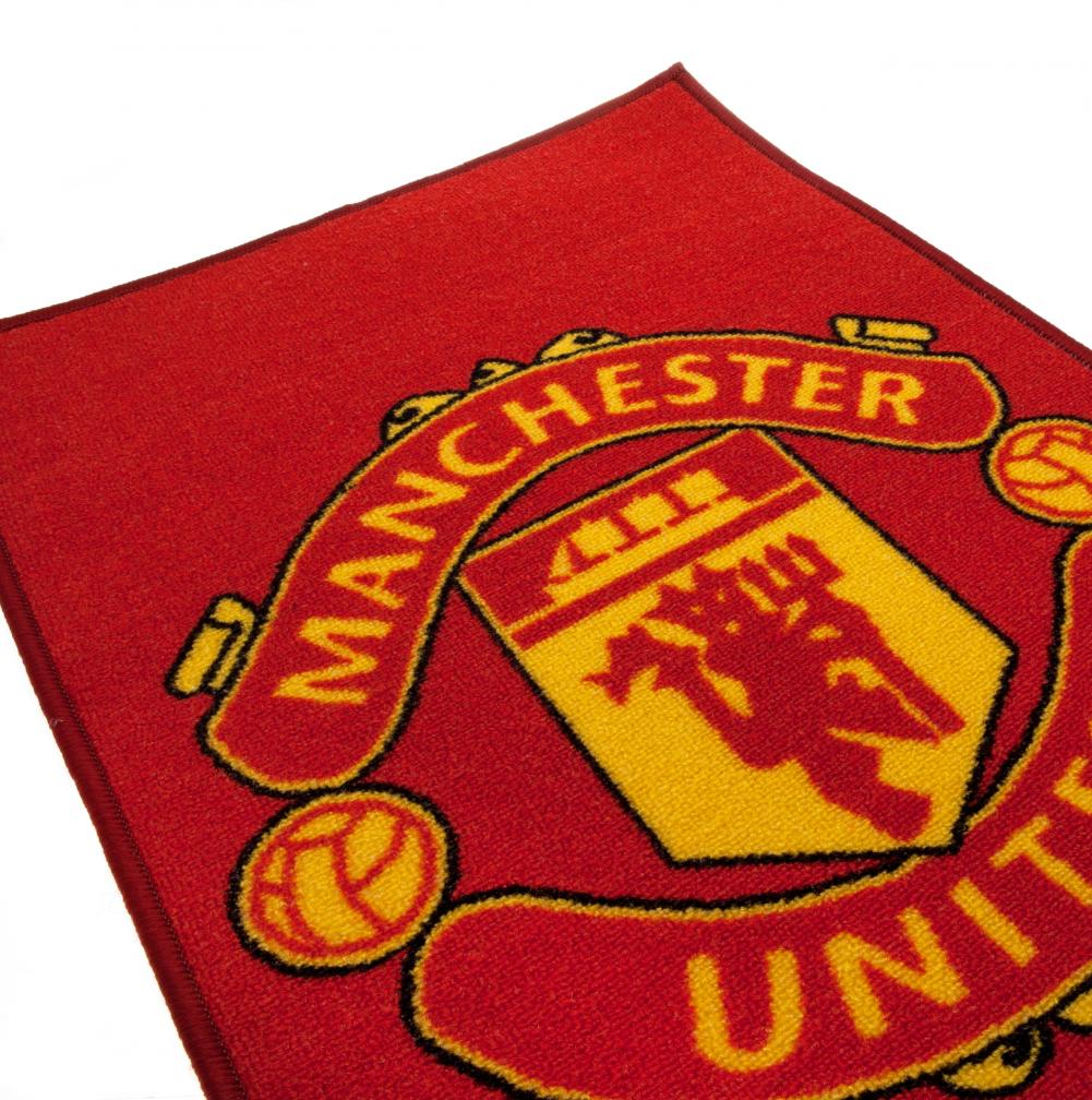 Logo tapijt Manchester United rouge