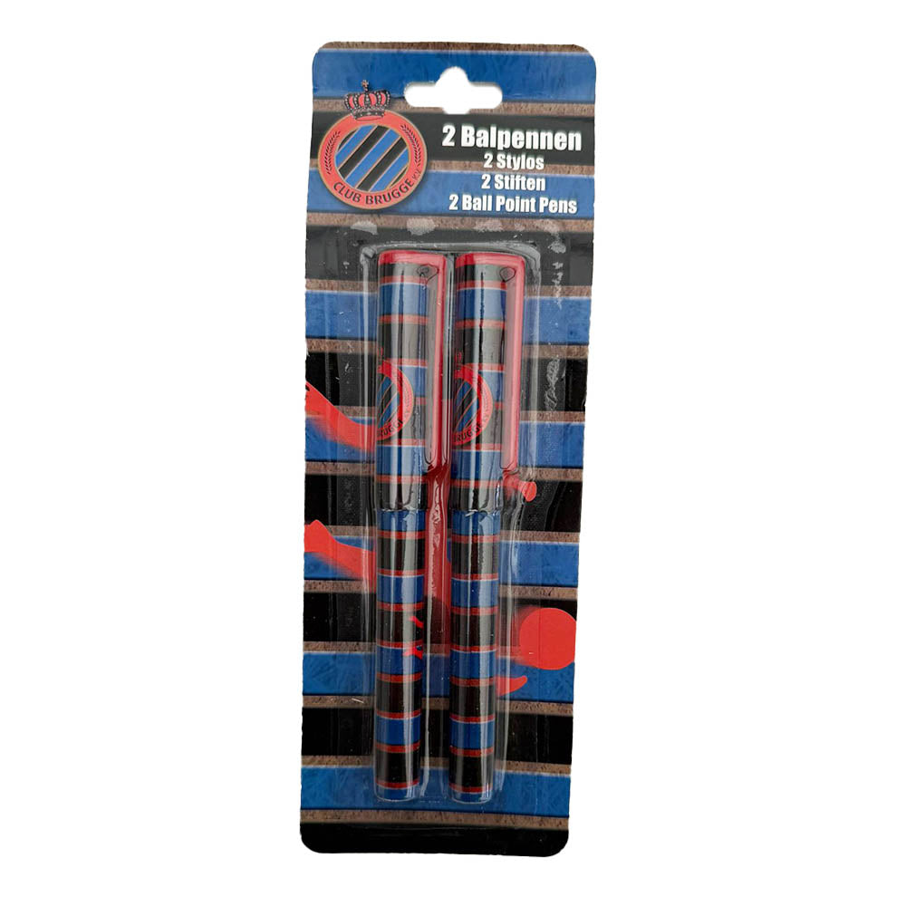 Club Brugge stylo's 2 stuks