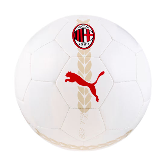 AC Milan bal Puma Prematch Est. 1899 wit/goud