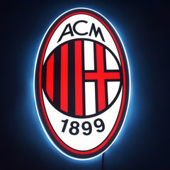 AC Milan LED logo lighting 51 cm