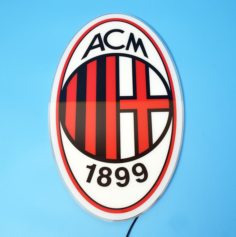 AC Milan LED logo lighting 51 cm