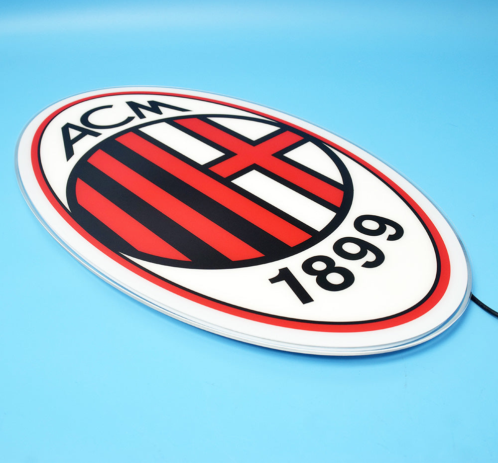 AC Milan LED logo lighting 51 cm