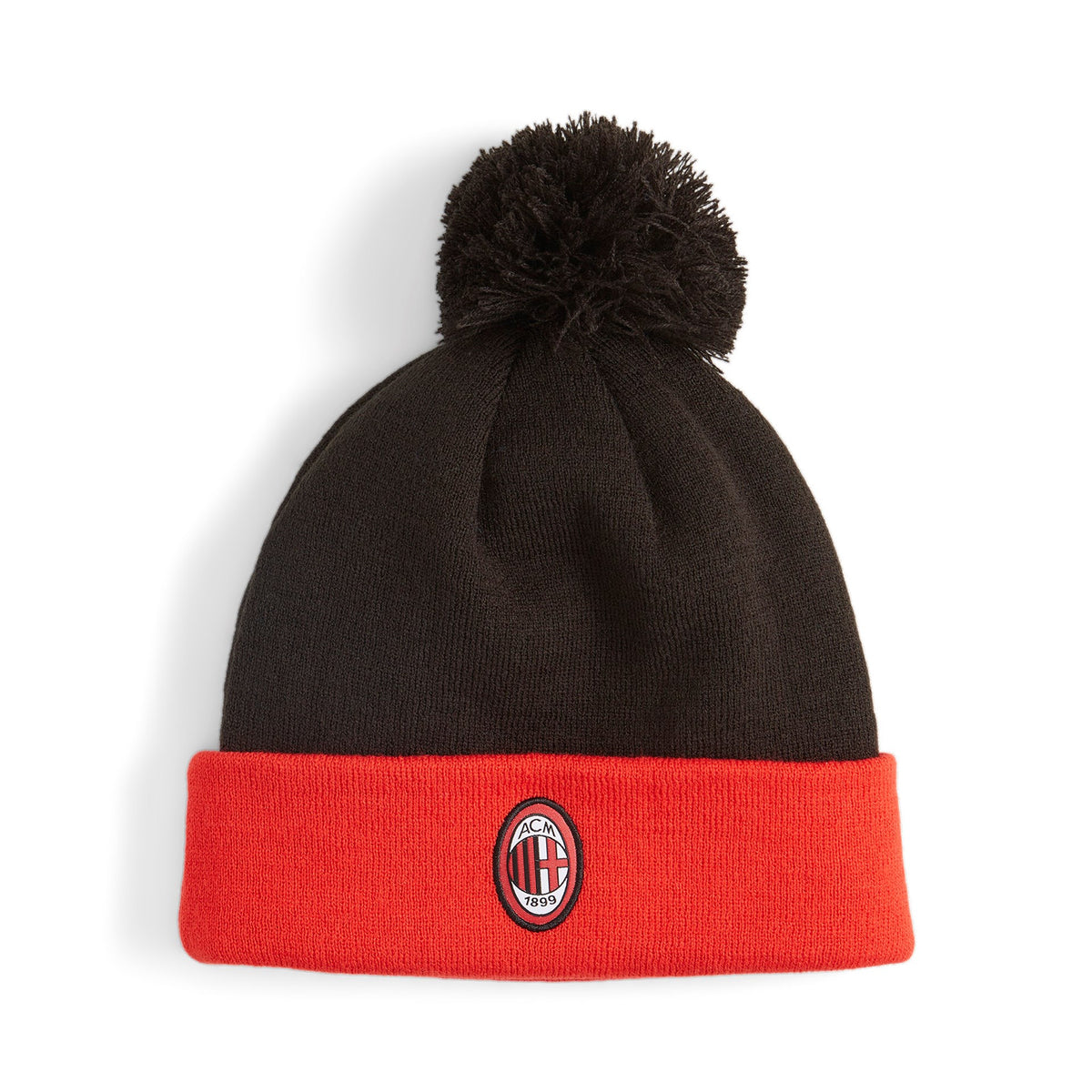 AC Milan muts pompon Puma zwart/rood