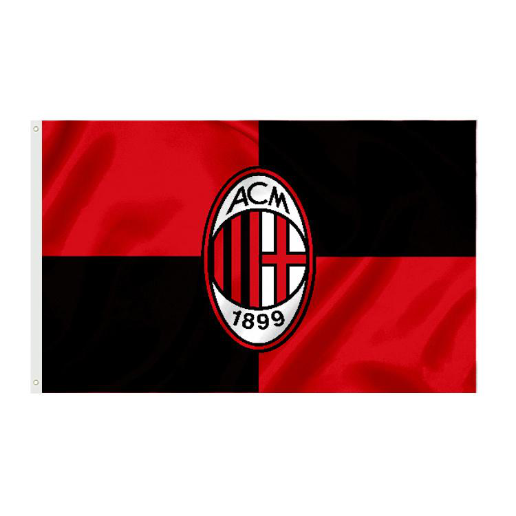 AC Milan vlag RH 90 x 150 cm