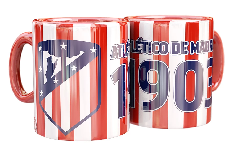 Atletico Madrid bag stripes