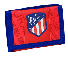 Portefeuille Atletico Madrid rouge/bleu