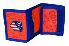 Portefeuille Atletico Madrid rouge/bleu