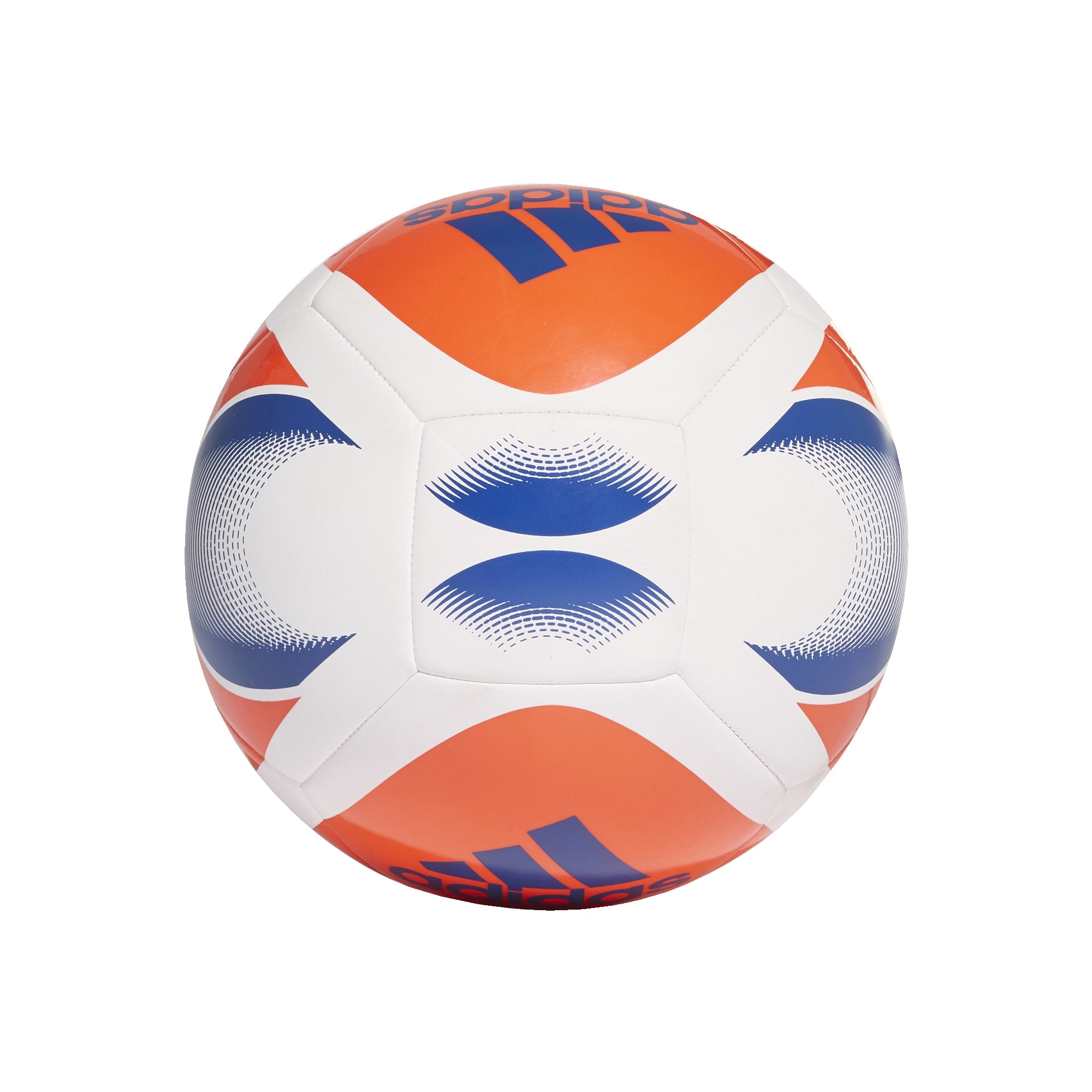 Adidas bal starlancer Plus Ball oranje/blauw — Maat 5