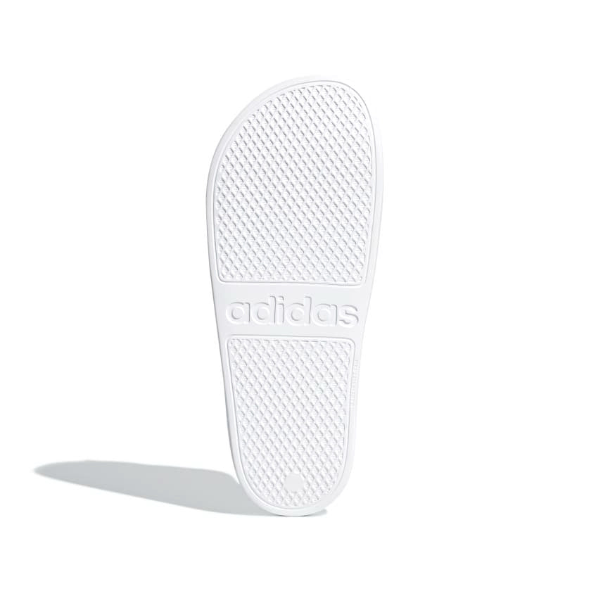 Chaussons Adidas Adilette bleu/blanc — UK 10 (taille 44,5)