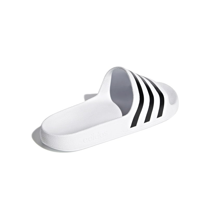 Chaussons Adidas Adilette bleu/blanc — UK 10 (taille 44,5)