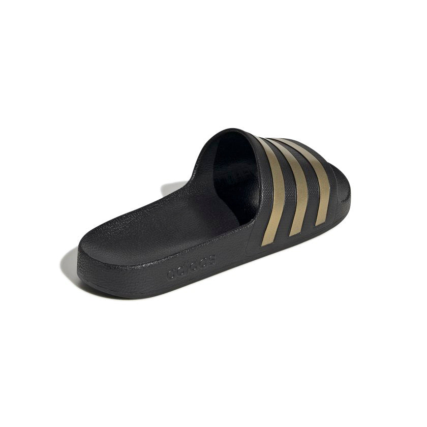 Adidas chaussons Adilette noir/or