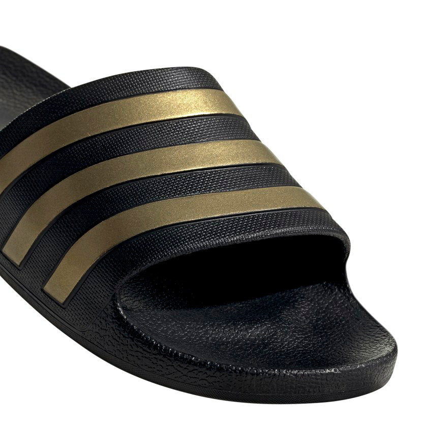 Adidas chaussons Adilette noir/or