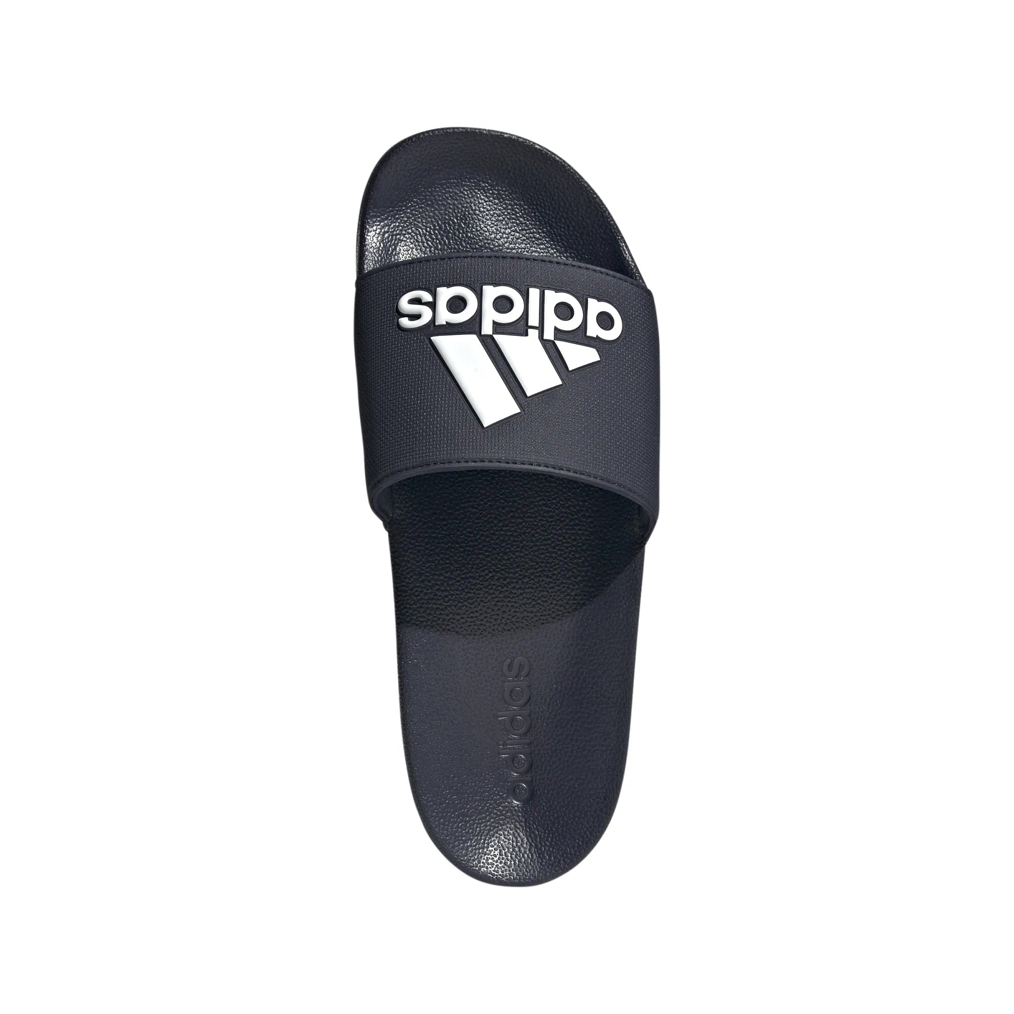 Adidas chaussons Adilette logo bleu