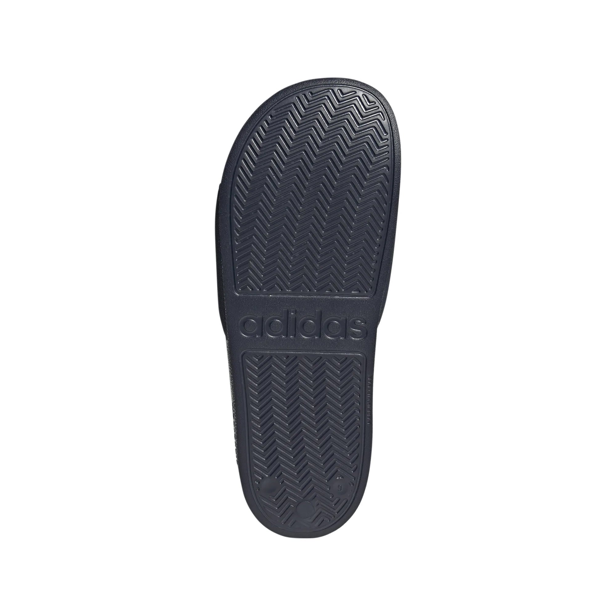 Adidas chaussons Adilette logo bleu