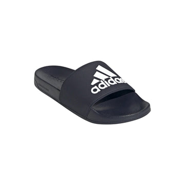 Adidas chaussons Adilette logo bleu