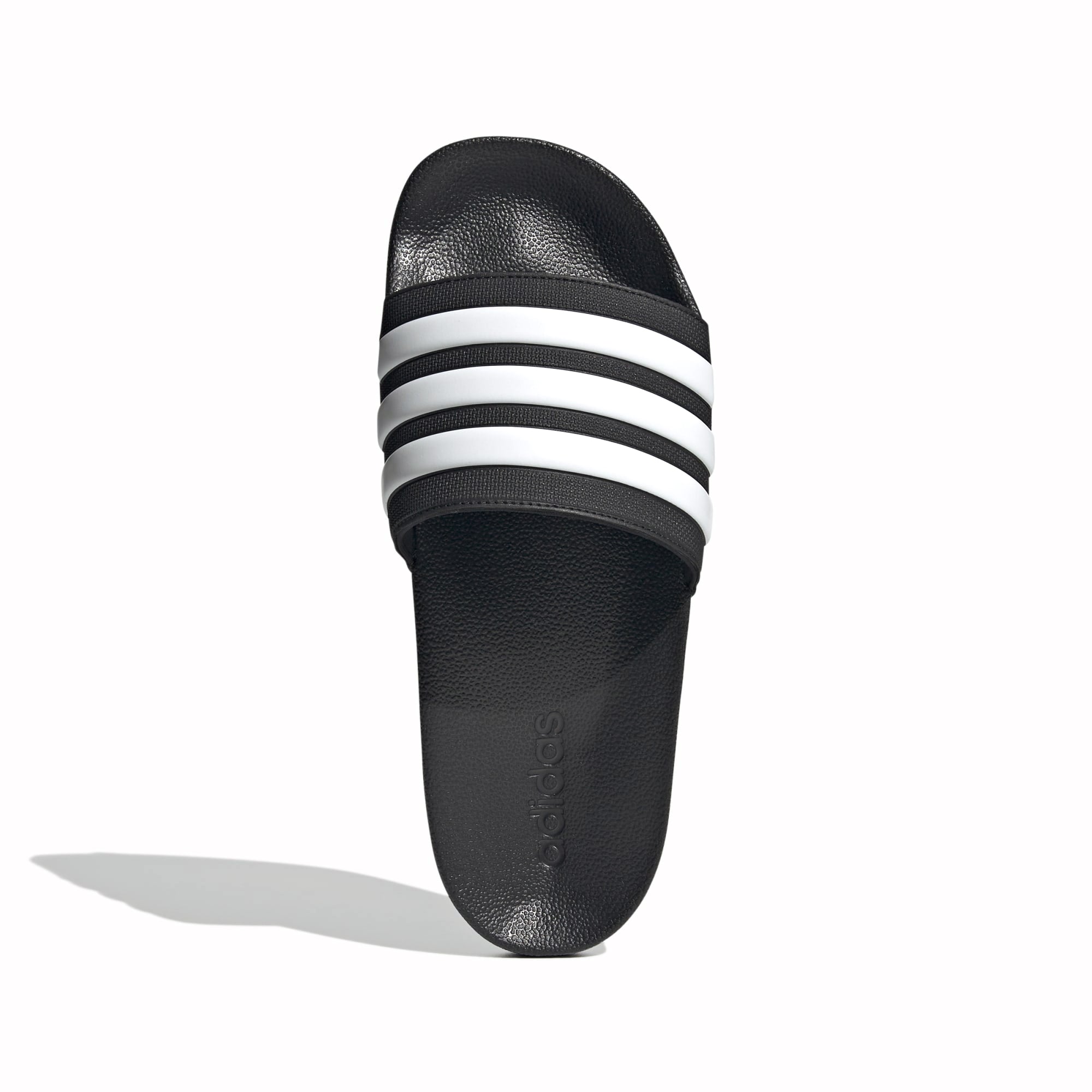 Adidas pantoffels Adilette tekst zwart/wit