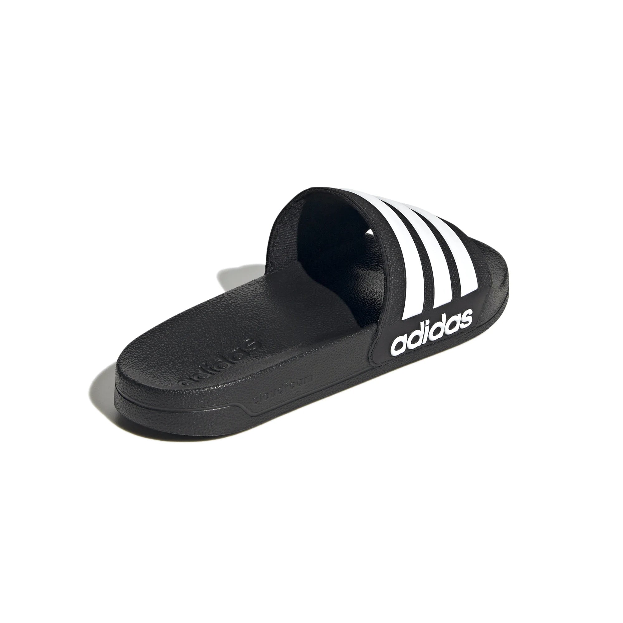 Adidas pantoffels Adilette tekst zwart/wit