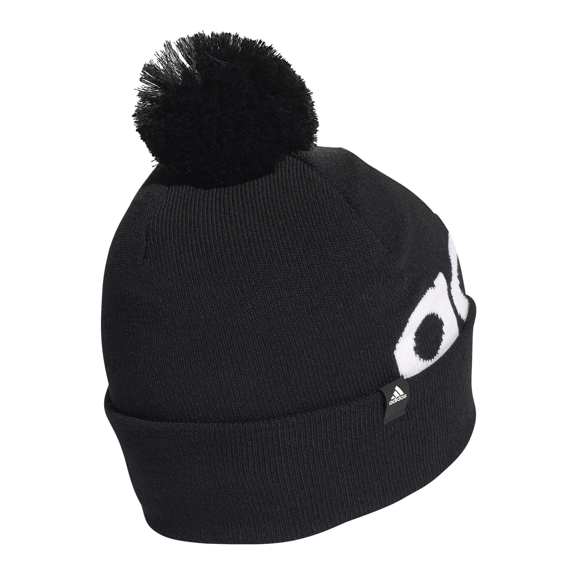 Adidas muts pompon zwart