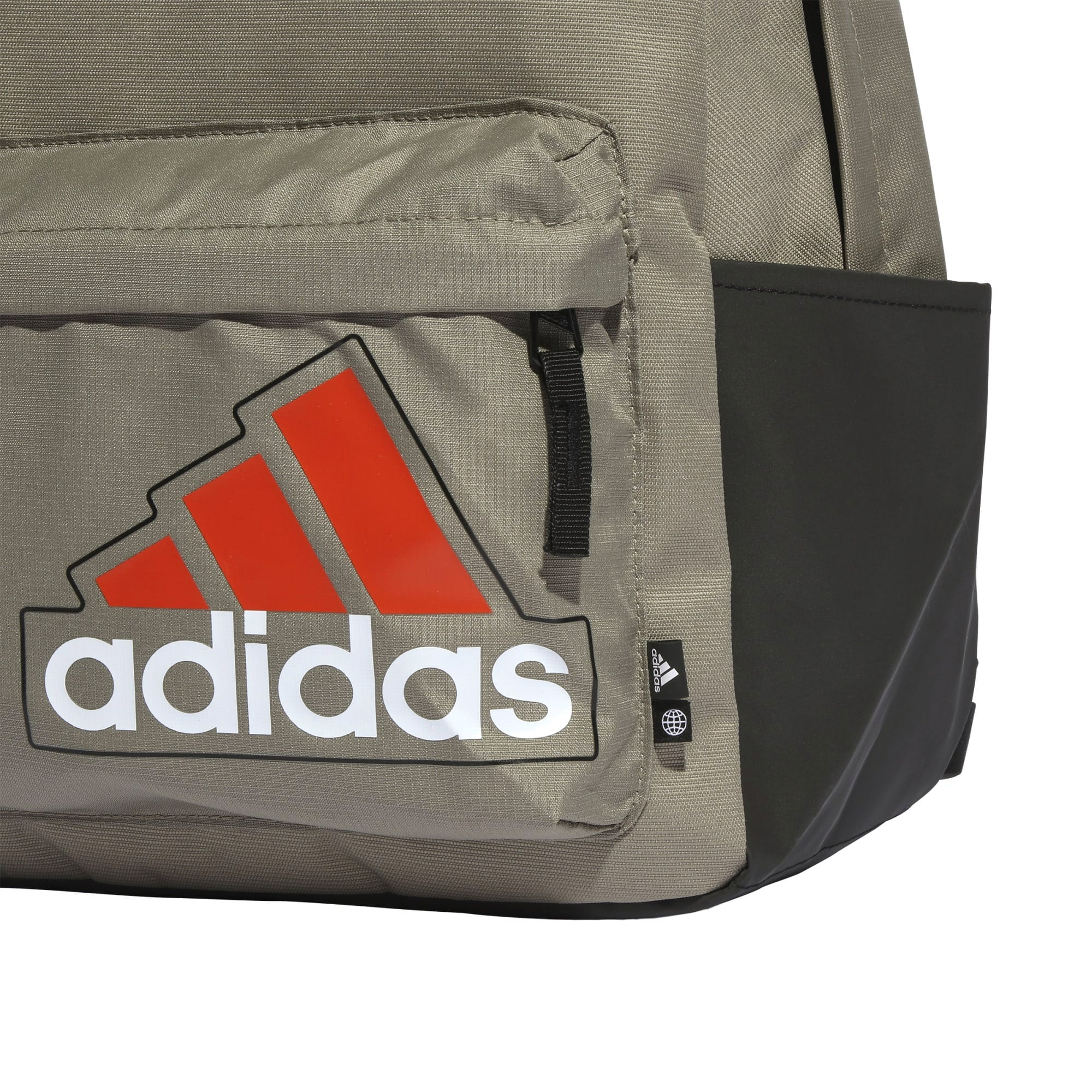 Adidas sac à dos grand logo 44 cm galet argenté