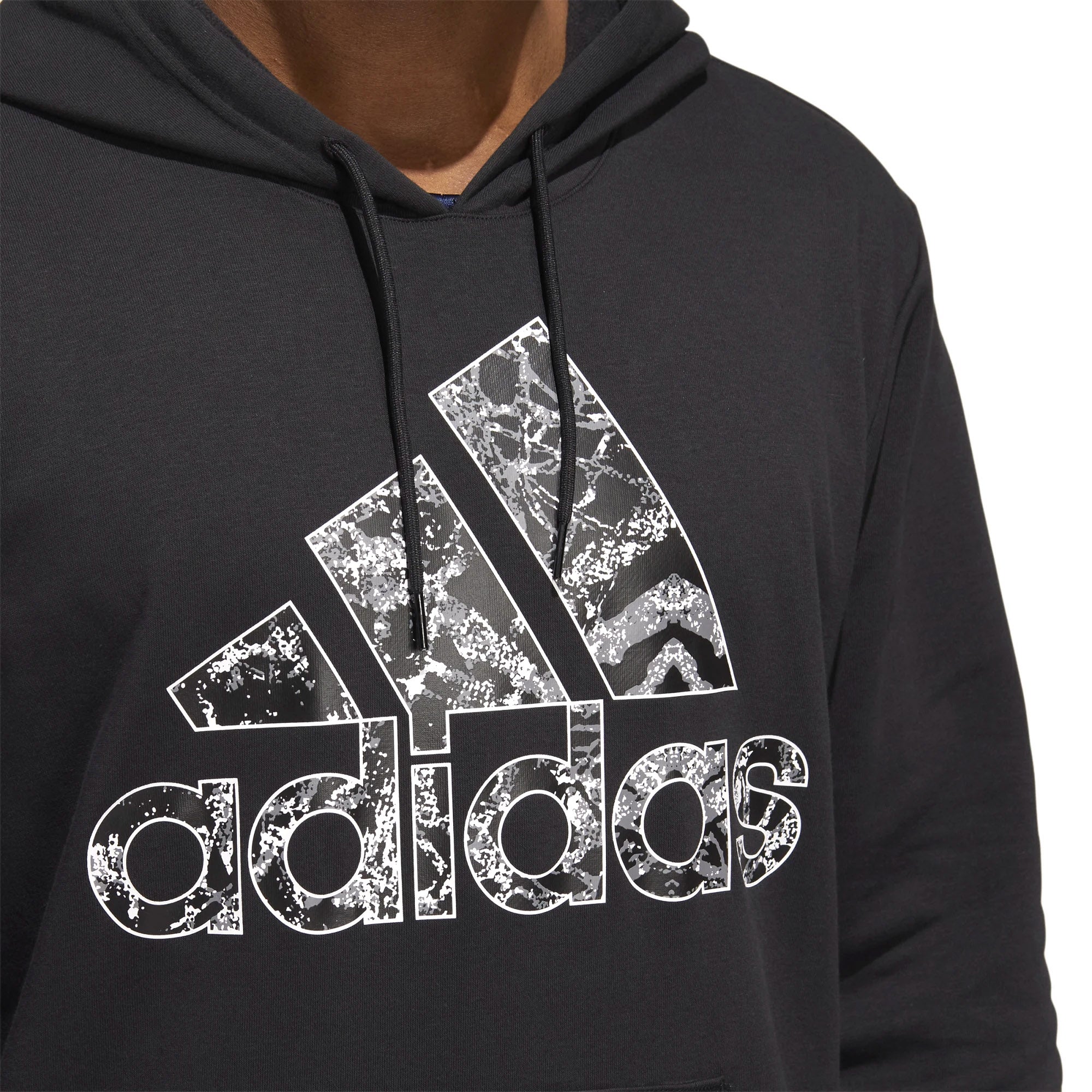 Adidas hoodie 2.0 print zwart