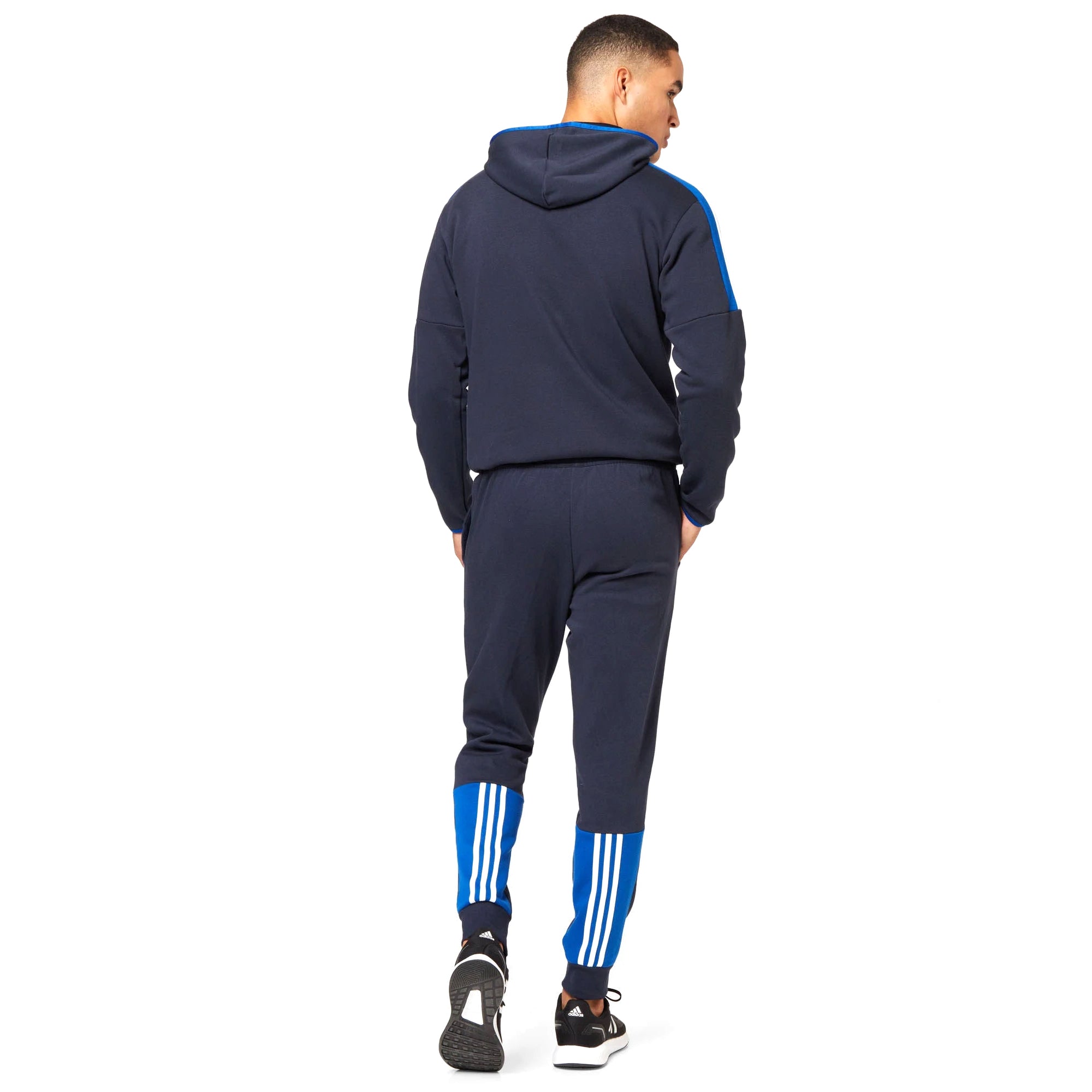 Survêtement Adidas 3 bandes MTS bleu