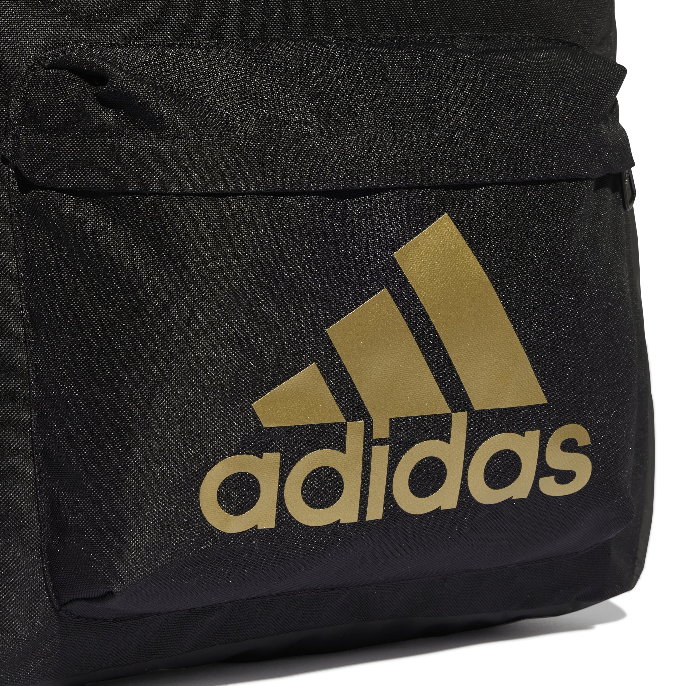 Adidas rugzak logo zwart/goud 44 cm