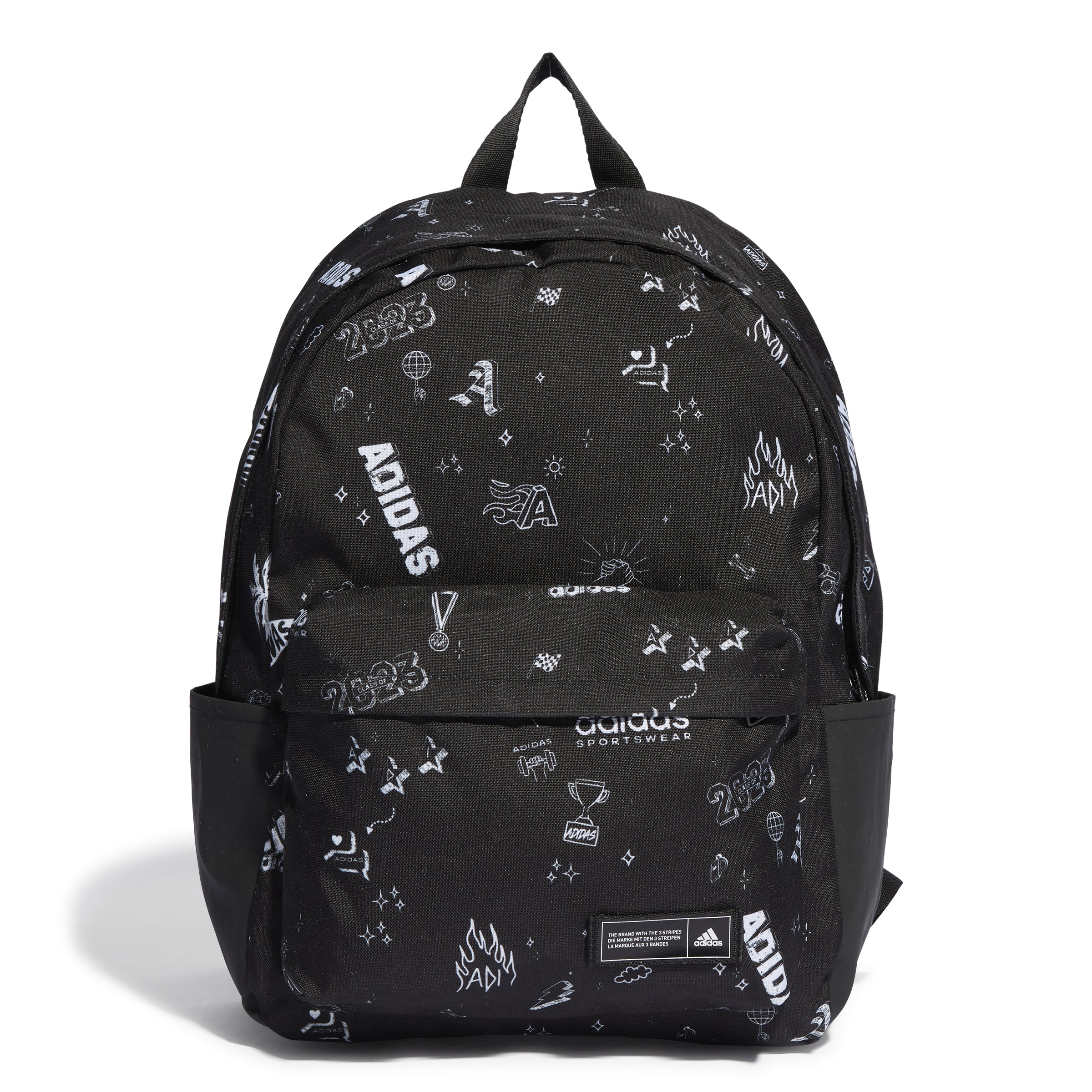 Adidas rugzak VAR zwart/wit 43 cm