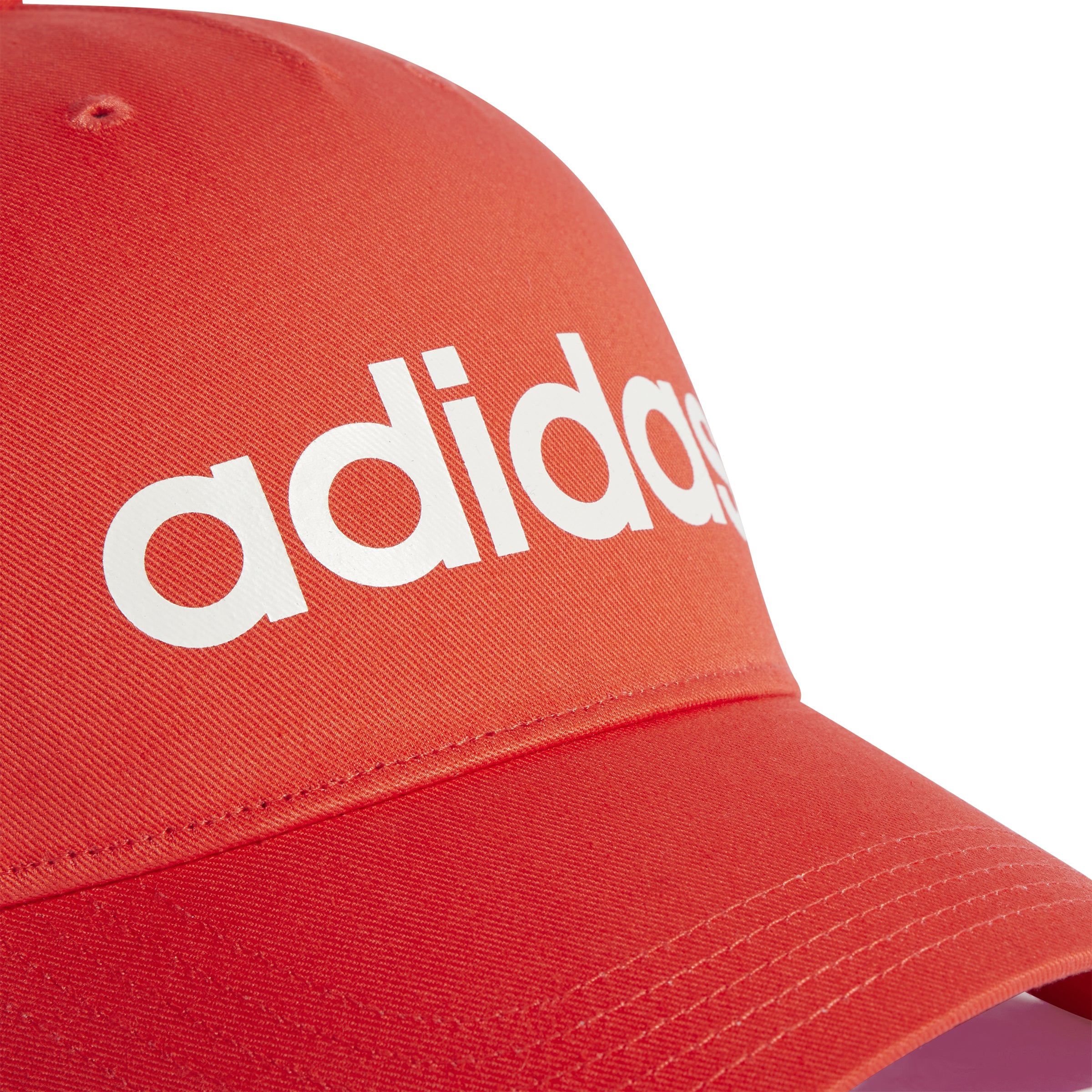 Adidas pet tekst volwassenen bright rood