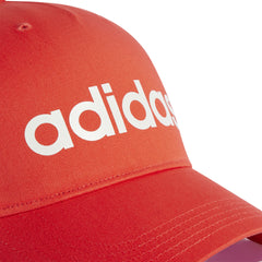 Adidas pet tekst volwassenen bright rood