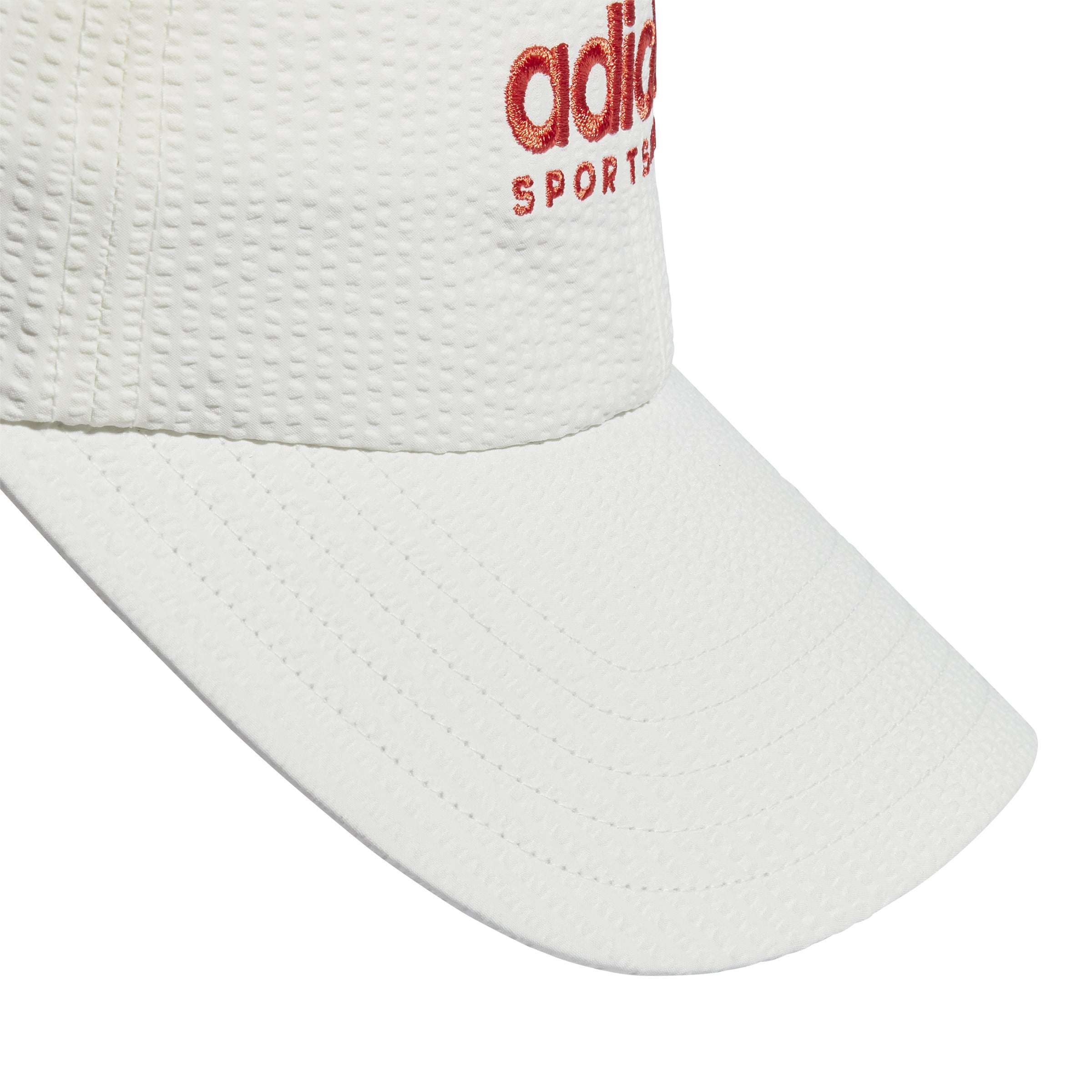 Adidas casquette DD text adultes blanc/rouge