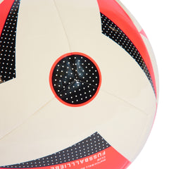 Ballon Adidas EURO24 CLB blanc/rouge solaire