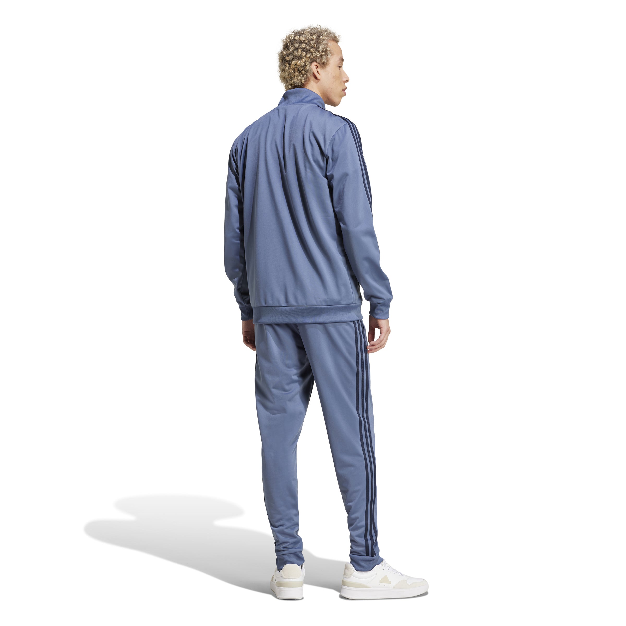 Adidas tracksuit 3 stripes tricot track navy