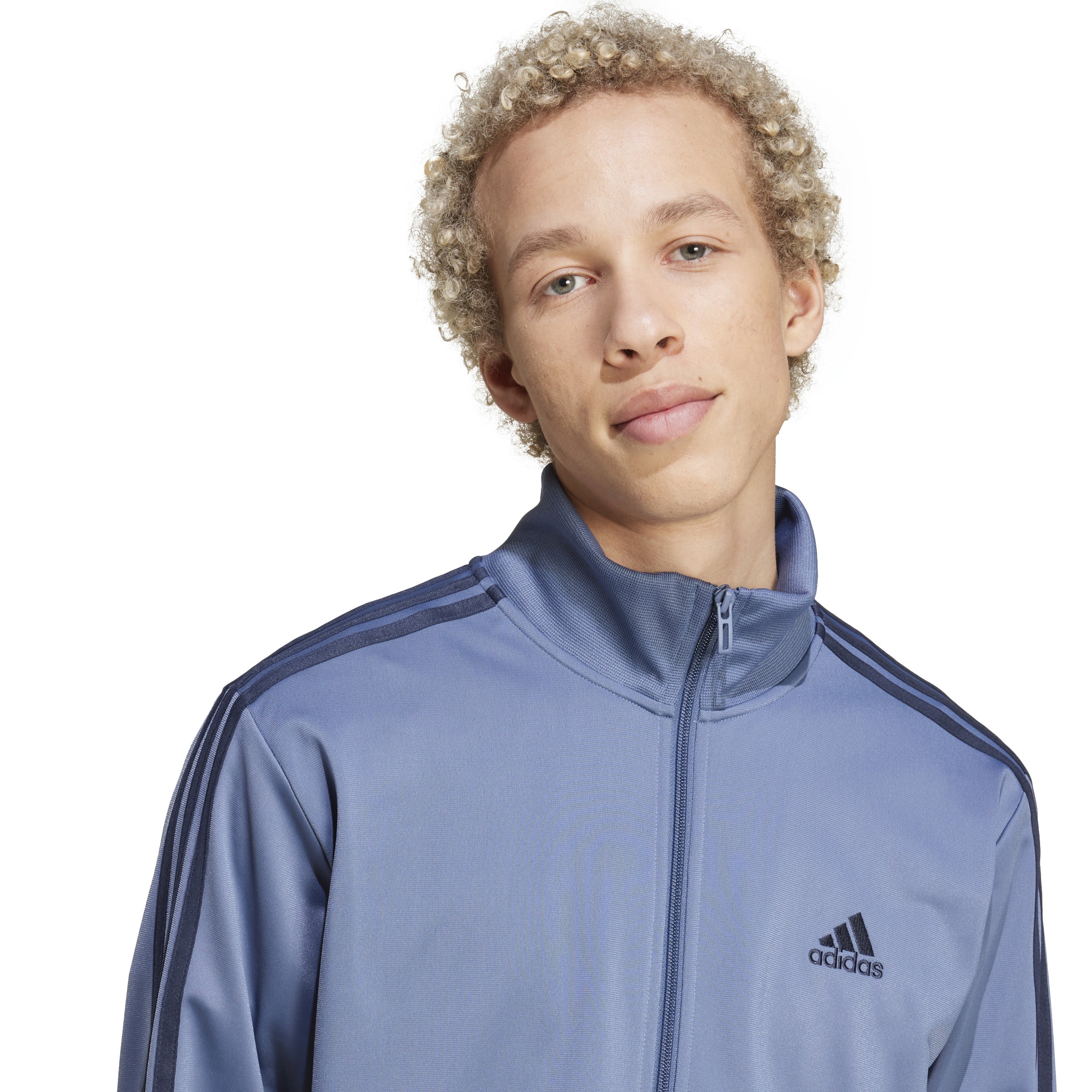 Adidas tracksuit 3 stripes tricot track navy