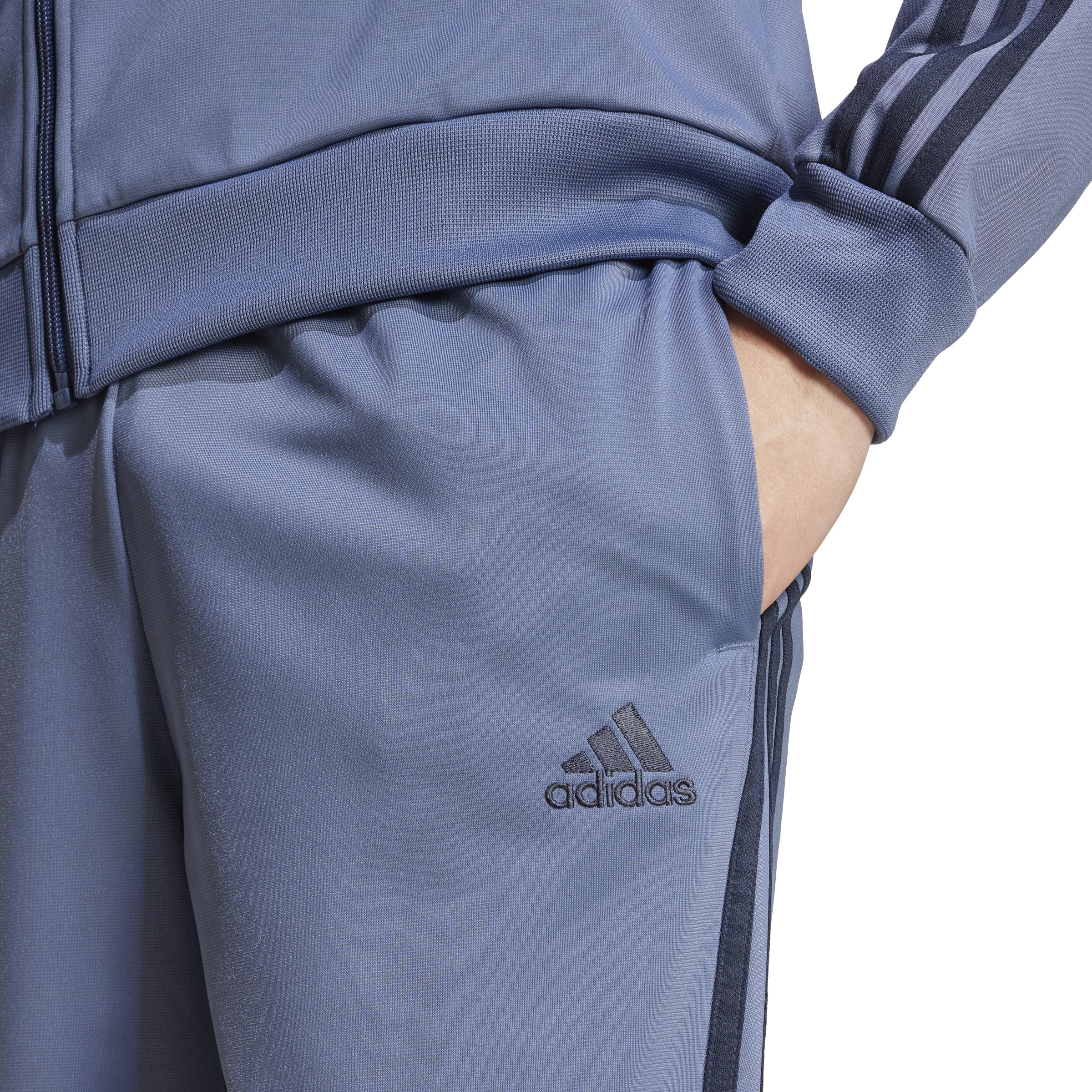 Adidas tracksuit 3 stripes tricot track navy