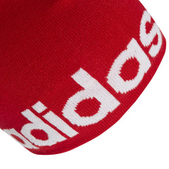 Adidas muts tekst rood