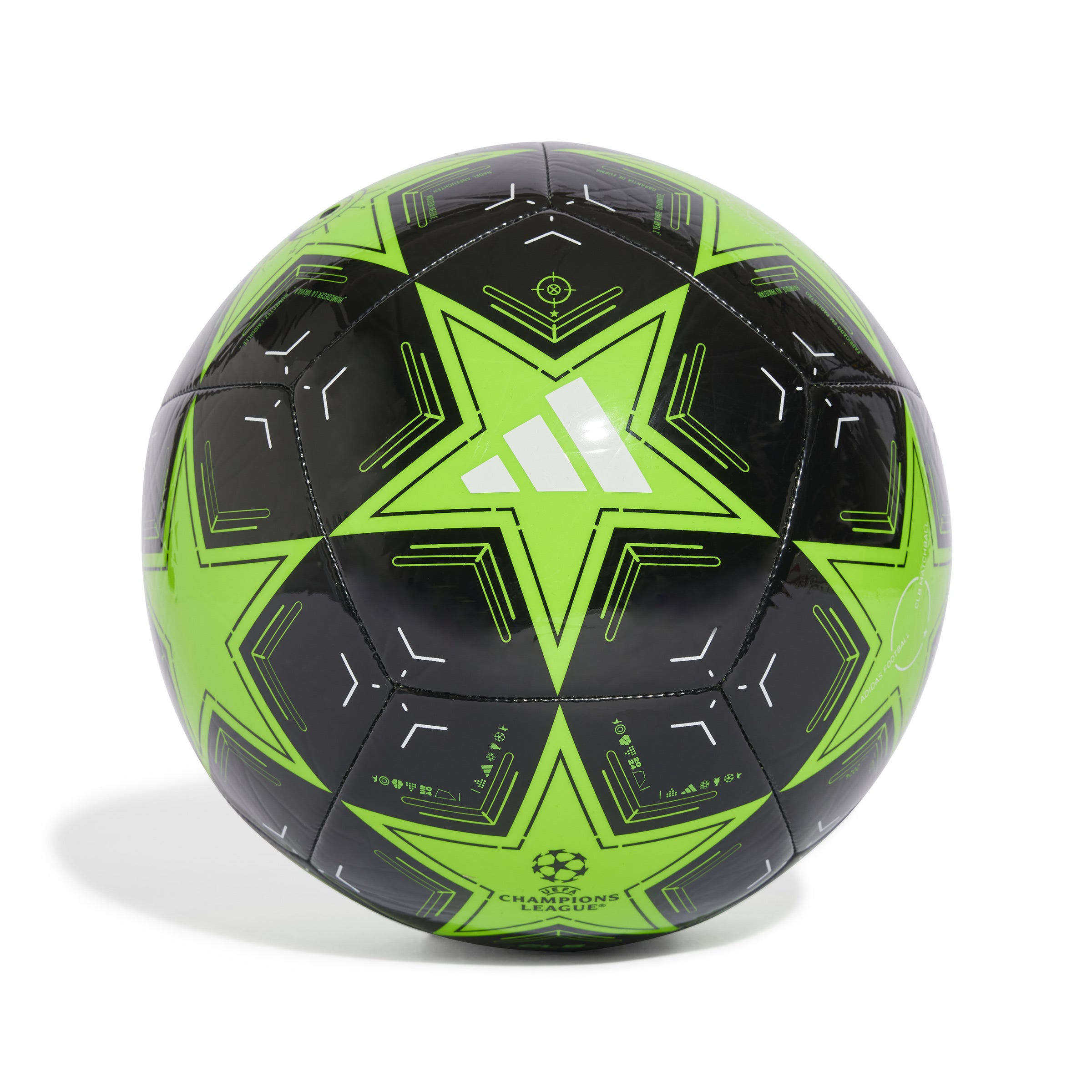 Adidas ball Champions League black/green