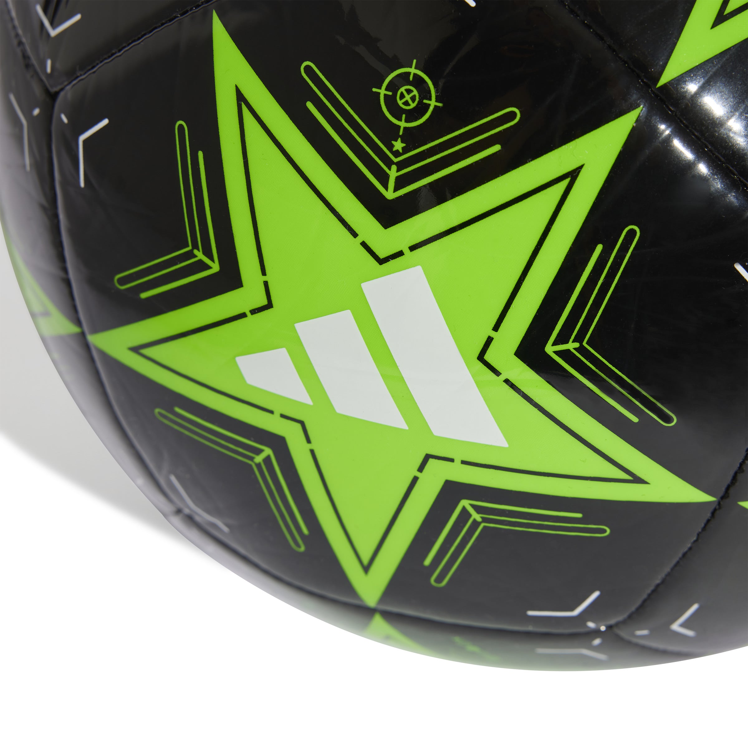 Adidas ball Champions League black/green