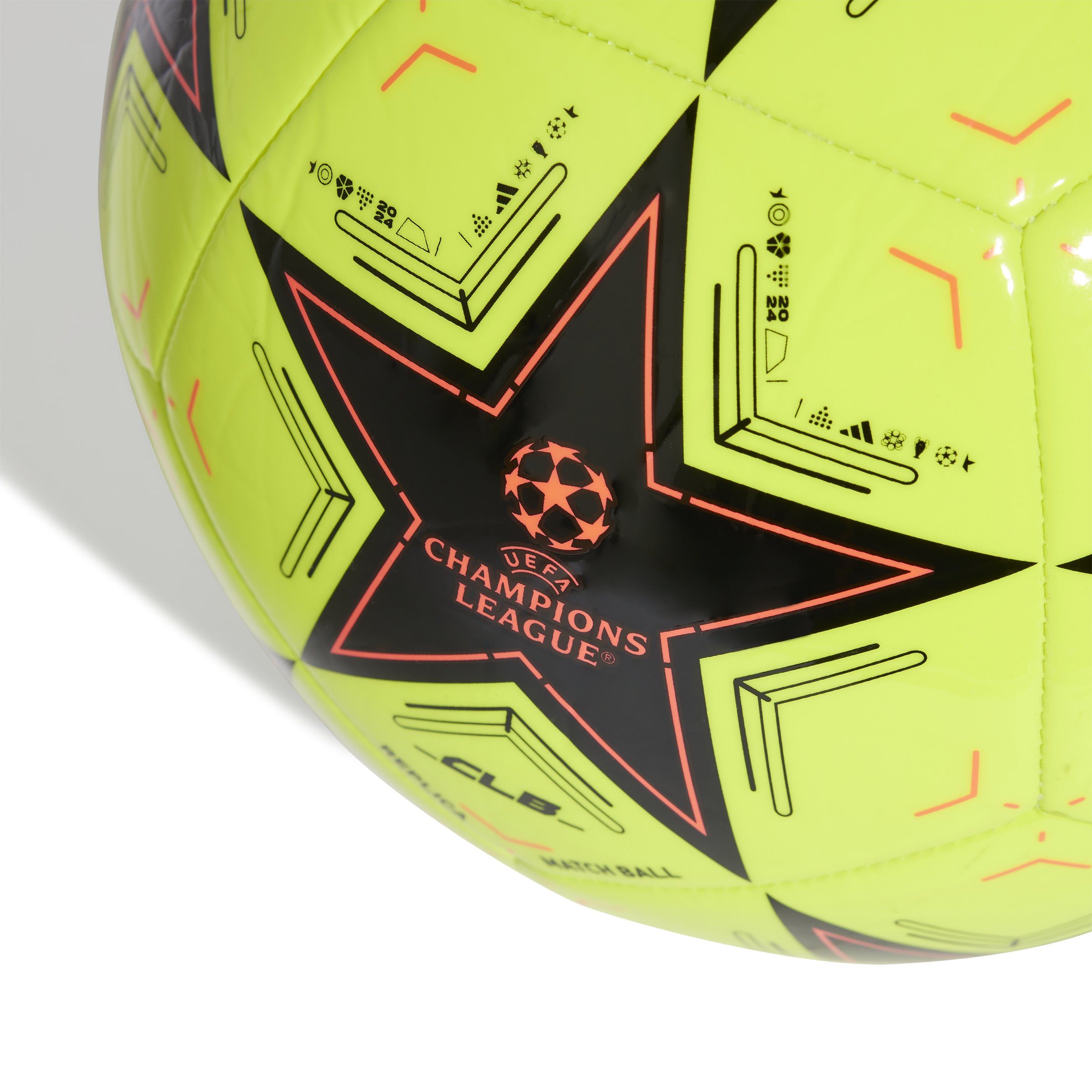 Adidas ball Champions League yellow/black