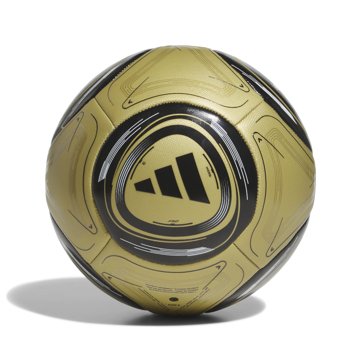 Adidas ball Messi TRN ART gold