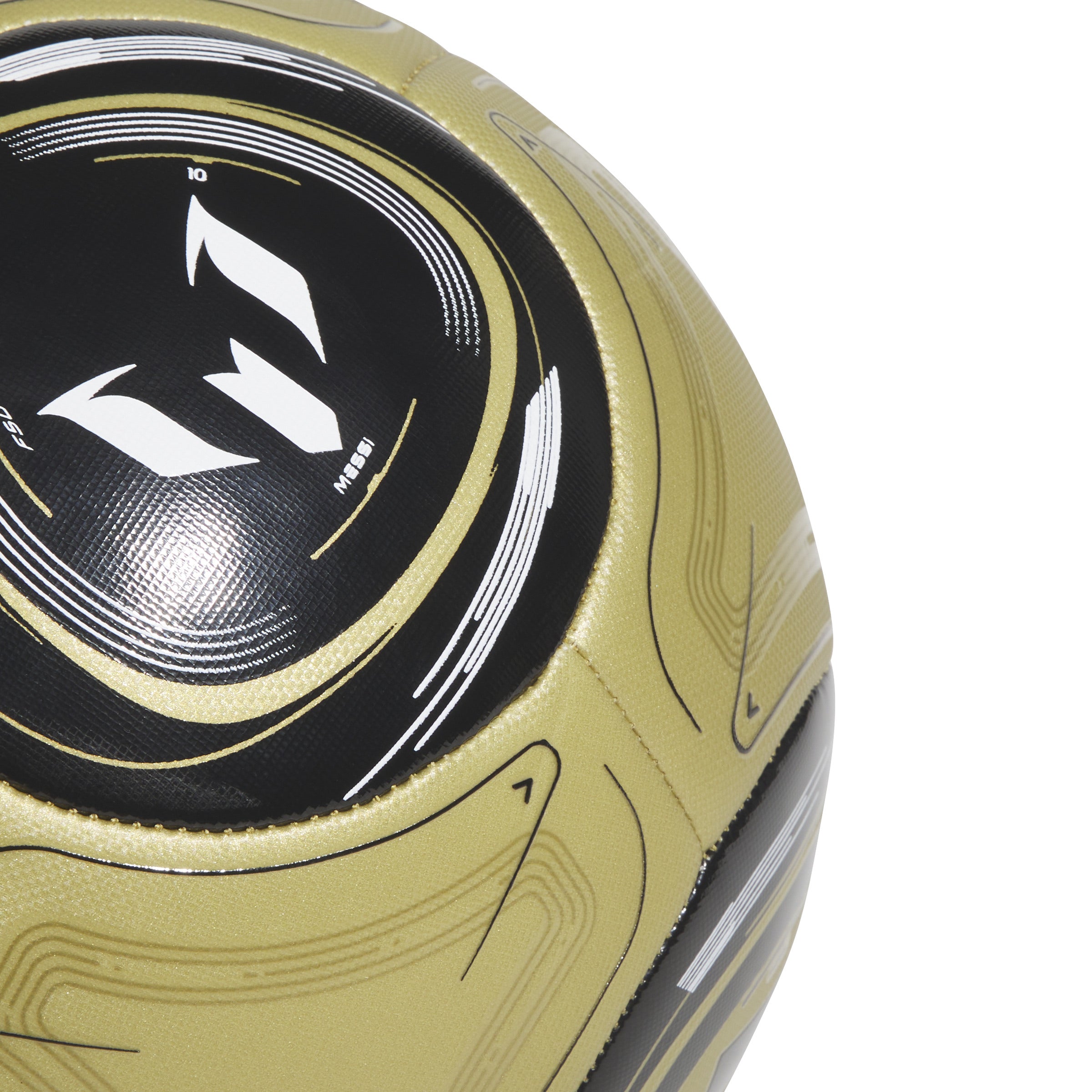 Adidas ball Messi TRN ART gold