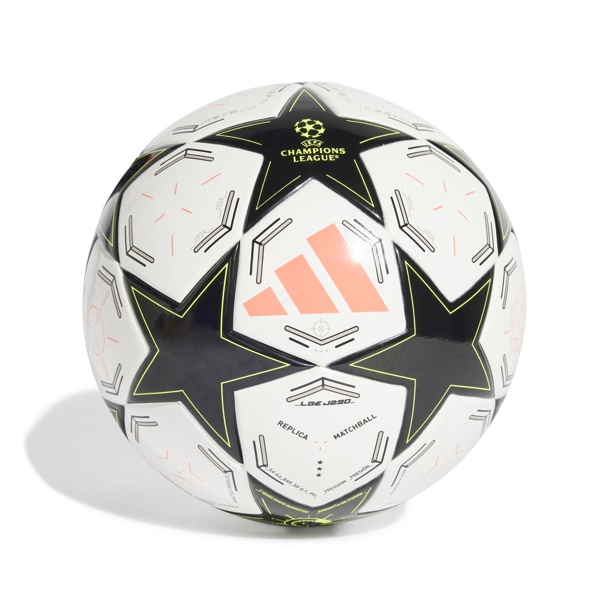 Adidas bal Champions League J290 wit