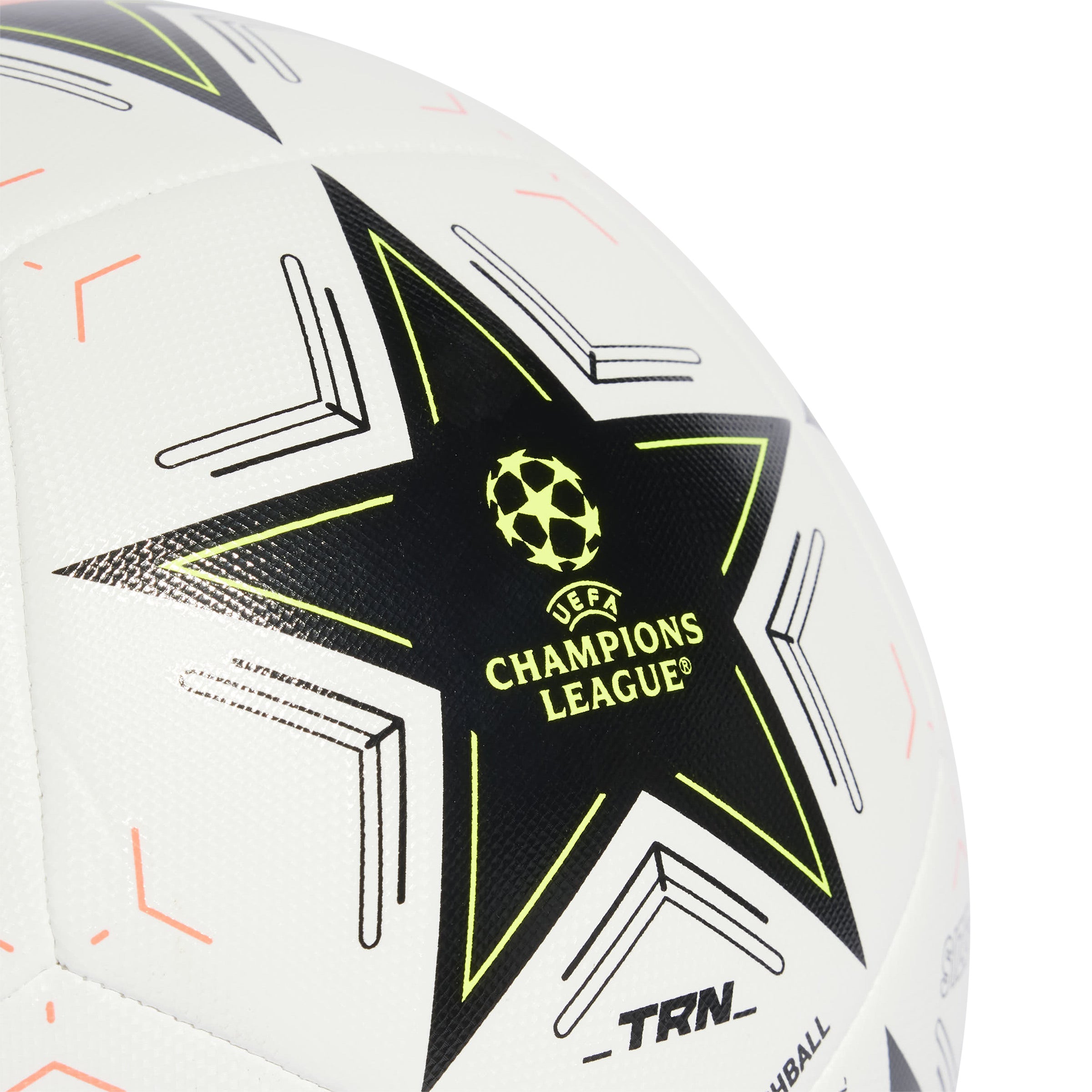 Adidas ball Champions League TRN white