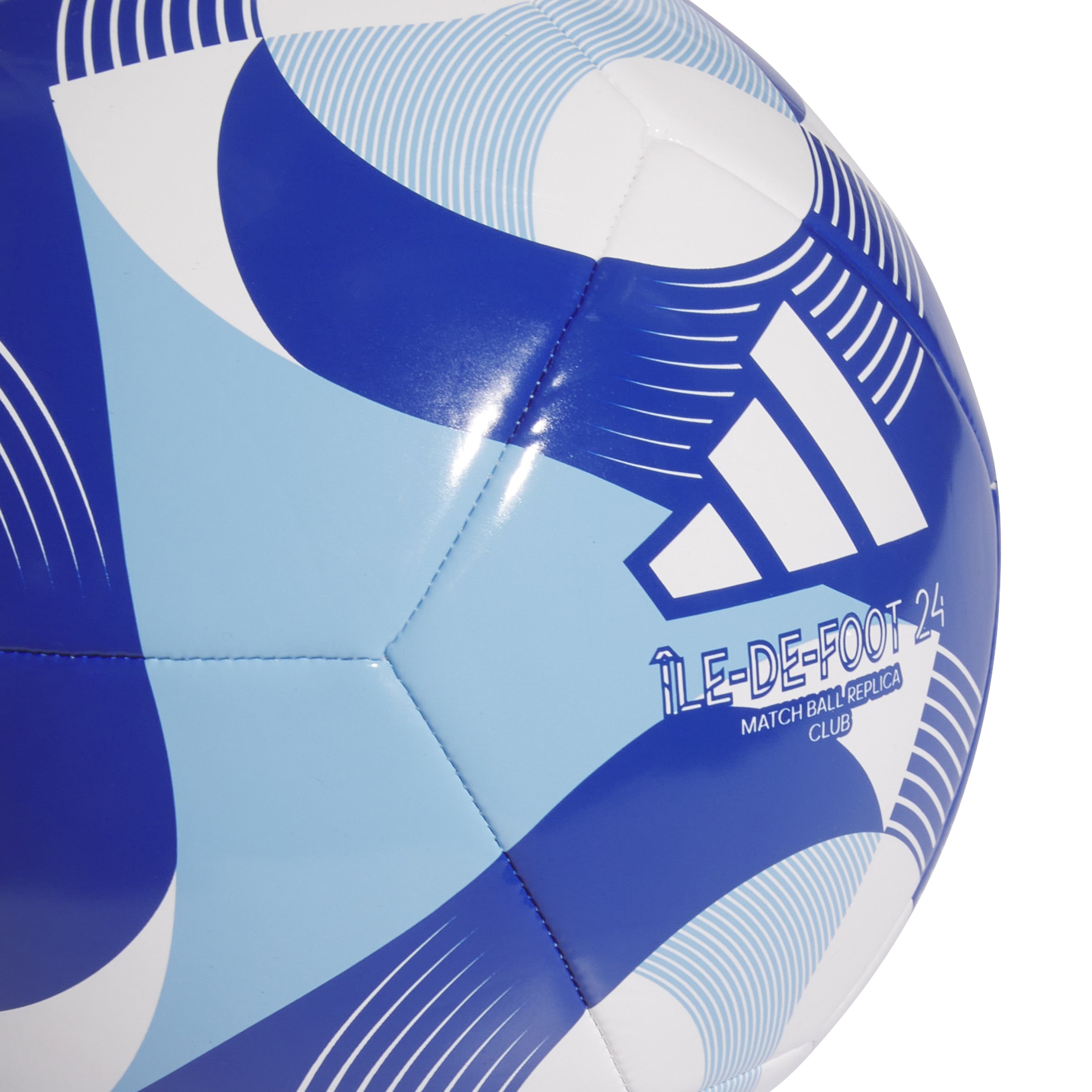 Ballon Adidas Île-de-Foot CLB bleu