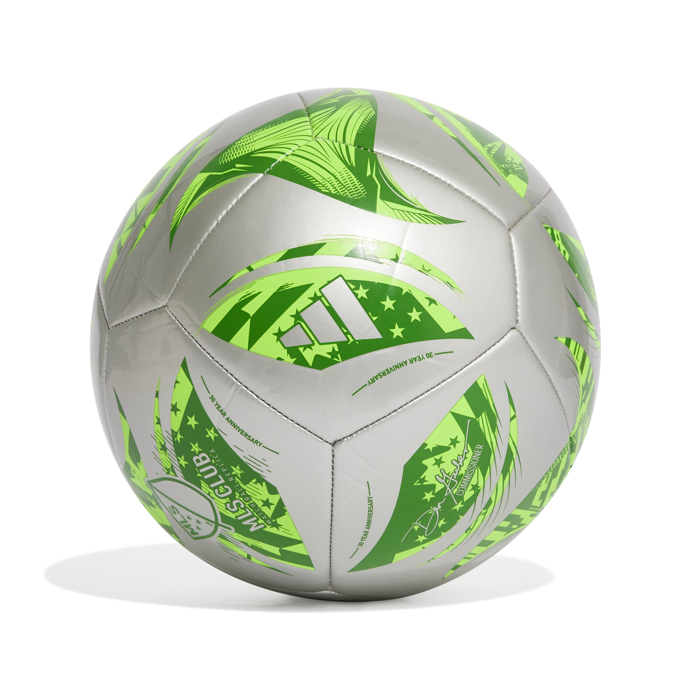 Adidas bal MLS CLB grijs/groen